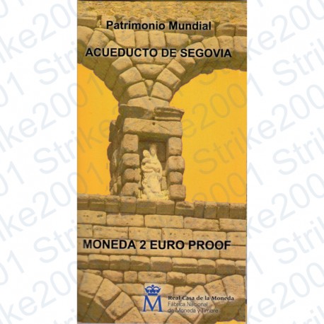 Spagna - 2€ Comm. 2016 FS Segovia in Folder