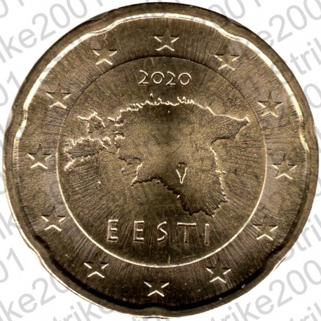 Estonia 2020 - 20 Cent. FDC