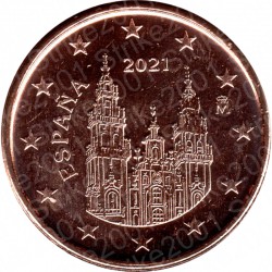 Spagna 2021 - 1 Cent. FDC