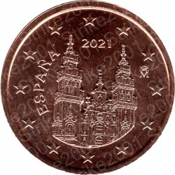 Spagna 2021 - 2 Cent. FDC