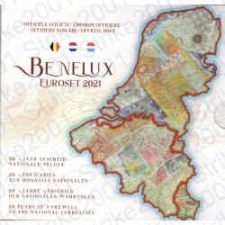 Belgio - Serie BENELUX 2021 FDC
