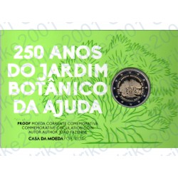 Portogallo - 2€ Comm. 2018 FS Giardino Botanico Ajuda in Folder