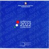Italia - Divisionale Ufficiale 2022 FDC 8 Valori