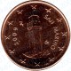 San Marino 2009 - 1 Cent. FDC