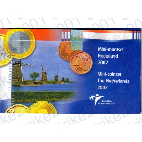 Olanda - Divisionale Ufficiale Mini Monete 2002 FDC