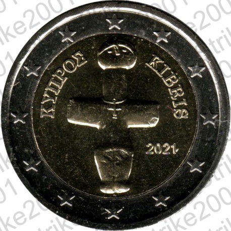 Cipro 2021 - 2€ FDC