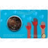 Belgio - 2€ Comm. 2022 FDC Eroi della Pandemia (Olanda) in Folder