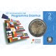Italia - 2€ Comm. 2022 FDC 35° Erasmus in Folder