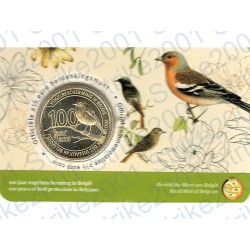 Belgio - 2,5€ 2022 FDC Protezione uccelli in Folder (Olanda)