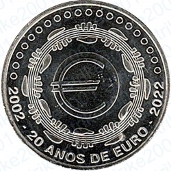 Portogallo - 5€ 2022 FDC 20° Euro