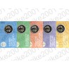 Francia - 2€ Comm. 2023 FDC 5 x Olimpiadi Parigi in Folder