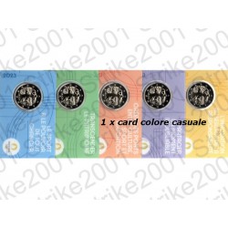 Francia - 2€ Comm. 2023 FDC Olimpiadi Parigi in Folder colore casuale