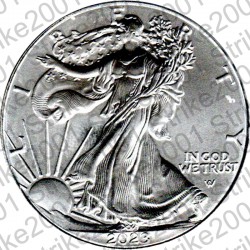 America - 1 Dollaro Argento Liberty Oncia 2023 FDC Nuovo Design