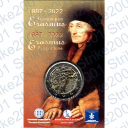 Grecia - 2€ Comm. 2022 FDC 35° Ersamus in Folder