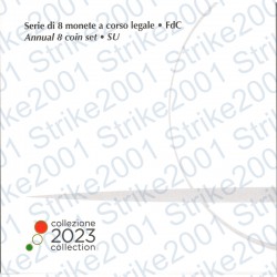 Italia - Divisionale Ufficiale 2023 FDC 8 Valori