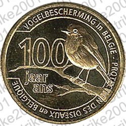 Belgio - 2,5€ 2022 FDC Protezione Uccelli
