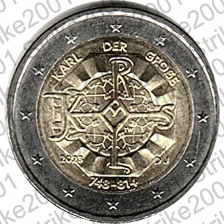 Germania - 2€ Comm. 2023 FDC Carlo Magno