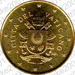 Vaticano 2021 - 10 Cent. FDC