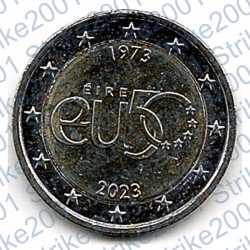 Irlanda - 2€ Comm. 2023 FDC 50° Adesione Unione Europea