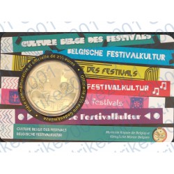 Belgio - 2,5€ 2023 FDC Cultura dei Festival in folder (Francia)