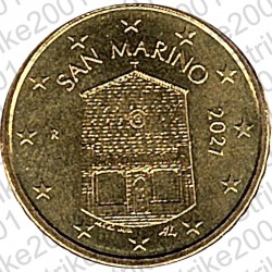 San Marino 2021 - 10 Cent. FDC