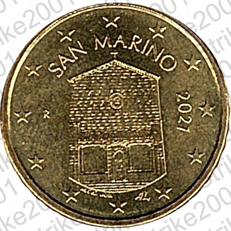 San Marino 2021 - 10 Cent. FDC