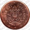 Vaticano 2019 - 5 Cent. FDC