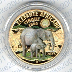 Italia - 5€ Comm. 2023 FS Elefante