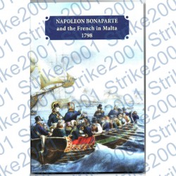 Malta - 2€ Comm. 2023 FDC Napoleone Bonaparte in Folder