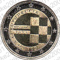 Croazia - 2€ Comm. 2023 FDC Introduzione Euro