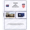 Kit Foglio Croazia 2 Euro Comm. 2023 in folder