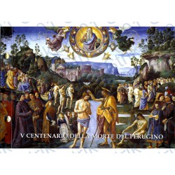Vaticano - 2€ Comm. 2023 FDC Perugino in busta filatelica