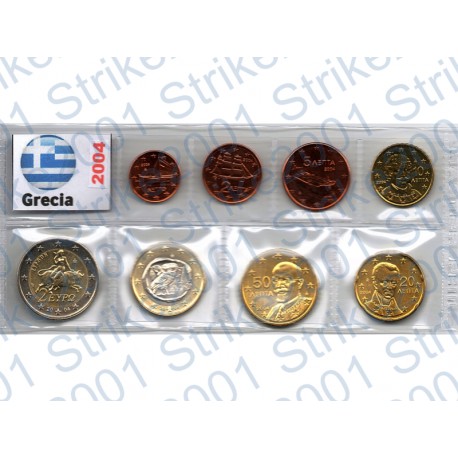 Grecia - Blister 2004 FDC