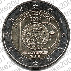 Lussemburgo - 2€ Comm. 2024 FDC Franco Lussemburghese
