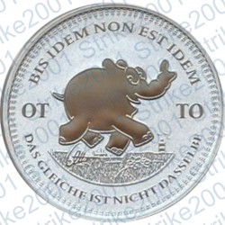 Tuvalu Polinesia - 1 Oncia Argento 2023 F.S. Elefante Ottifant