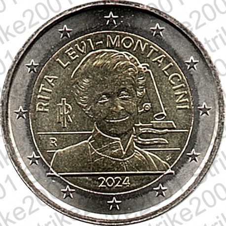 Italia - 2€ Comm. 2024 FDC Rita Levi Montalcini