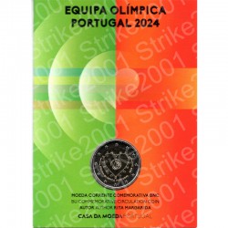 Portogallo - 2€ Comm. 2024 FDC Squadra Olimpica in Folder