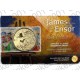 Belgio - 2,5€ 2024 FDC James Ensor in folder (Olanda)