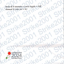 Italia - Divisionale Ufficiale 2024 FDC 8 Valori