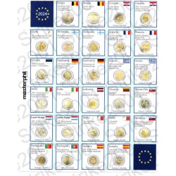 Kit Foglio Aggiornamento 2 Euro Comm. 2024 - Euro Junior