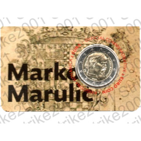 Croazia - 2€ Comm. 2024 FDC Marulic in Folder