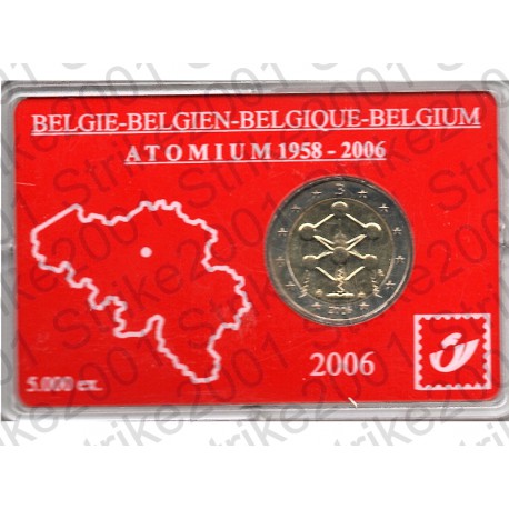 Belgio - 2€ Comm. 2006 FDC in Folder