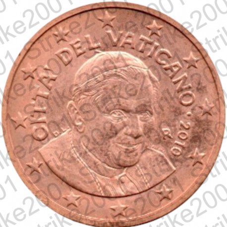 Vaticano 2010 - 2 Cent. FDC