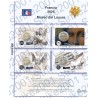 Kit Foglio Francia 2 Euro Comm. 2025 in folder Museo del Louvre