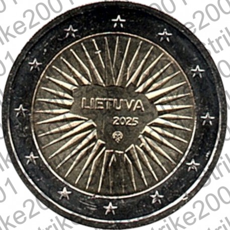 Lituania - 2€ Comm. 2025 FDC Difesa Nazionale