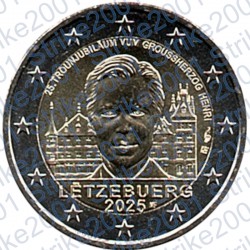 Lussemburgo - 2€ Comm. 2025 FDC Granduca Henri
