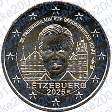Lussemburgo - 2€ Comm. 2025 FDC Granduca