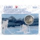 Slovacchia - 2€ Comm. 2025 FDC Hockey su ghiaccio in folder