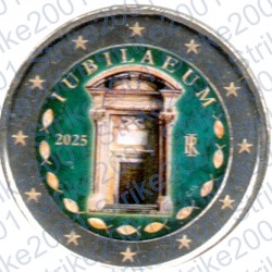 Italia - 2€ Comm. 2025 FDC Giubileo colorato