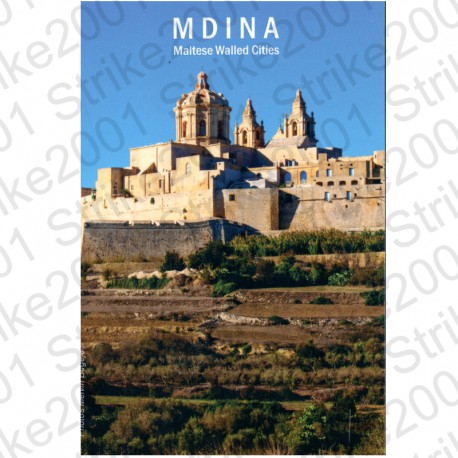 Malta - 2€ Comm. 2025 FDC Mdina in folder
